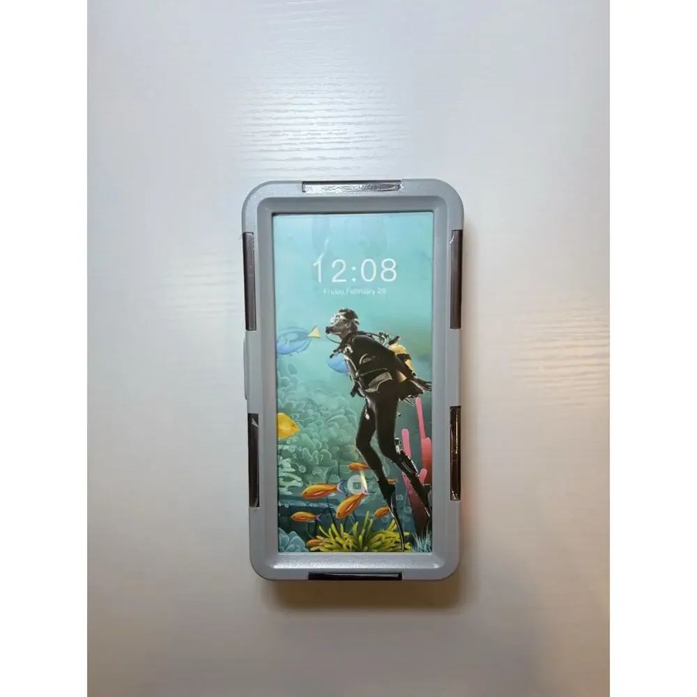 SHELLBOX Shellbox 2nd Pro Generation Waterproof Case 15 m Gray/Orange